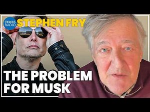 Stephen Fry slams Elon Musk with bombshell joke