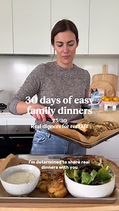 427K views · 3.8K reactions | 30 days of easy family dinners – 25/30...