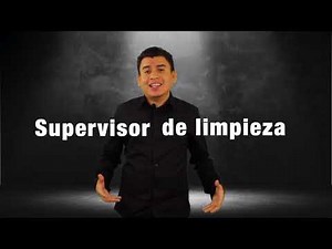 La importancia del supervisor profesional de limpieza.