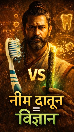 Plastic Toothbrush vs Neem Datun | सच जो कोई नहीं बताता #shorts #neem #datun