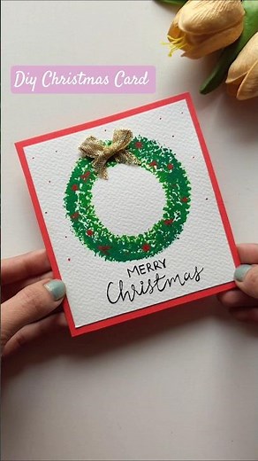 STUNNING Handmade Christmas CARD!