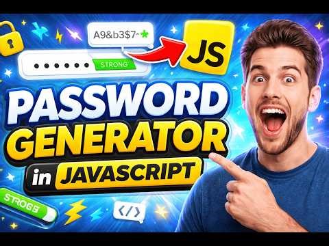 I Built a Password Generator in JavaScript (Beginner Project)
