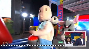 El cuyo se rifó y fue el ganador, ¡así nomás! 🤩🐹 👌🏼 La neta se rifó bien machin… ¿Qué botarga fue tu fav? #LaResolana | La Resolana