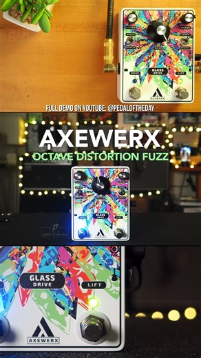 Axewerx Glass Drive Octave Overdrive Distortion Fuzz