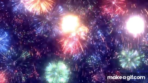 Animated fireworks festival motion background video - diwali fireworks motion Design background loop on Make a GIF