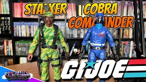 G.I. Joe Classified Retro Cobra Commander & Sgt. Stalker Review