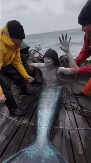 Giant Mermaid Caught on Camera in the Ocean! Real Footage! woww