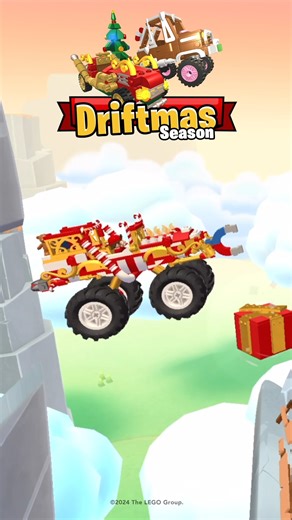 18K views · 104 reactions | It’s beginning to slip a lot like Driftmas! Slide into the new season in LEGO® Hill Climb Adventures ❄️ | Hill Climb Racing | Facebook