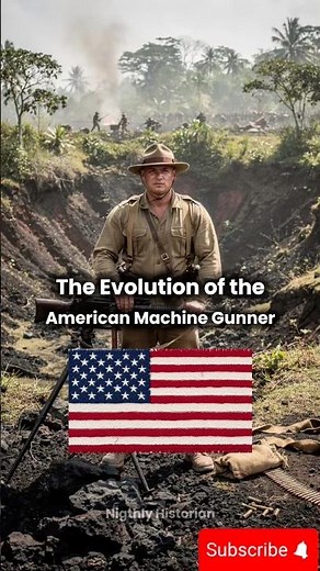 The Evolution of the American Machine Gunner🇺🇸