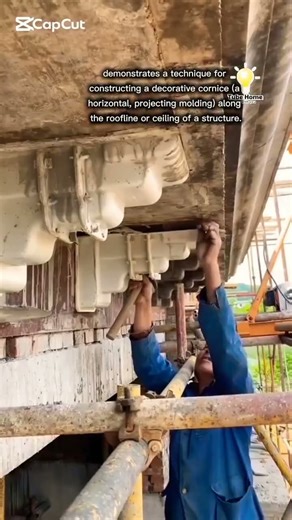 constructing a decorative cornice