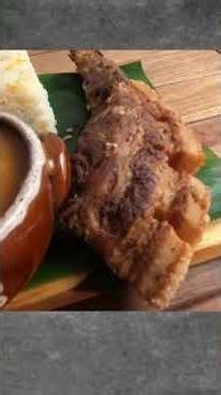 Tasting the Mega CHICHARRÓN in Filandia, Colombia.