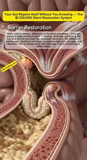 Your Gut Repairs Itself Without You Knowing — The $1,120,000 Silent Restoration System