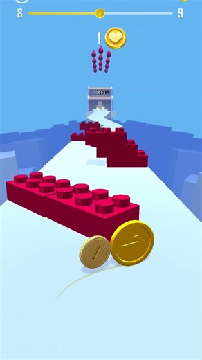 Coin rush game level 08 😨 Indian 3d game #shorts #coinmaster #trending #viral