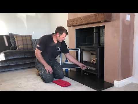 Clock Blithfield 5 stove demonstration