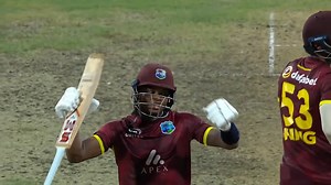 44K views · 1K reactions | Maiden international ton in 97 balls!  Keacy Carty hits unbeaten century   West Indies v England | Windies Cricket | Facebook