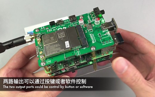 树莓派4B加华为ME909 4G LTE模块加21700移动电源塔式系统V2，续航约10小时，OpenWrt MiFi 流量分享