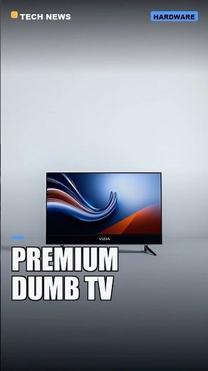 Vizio's Unexpected Triumph: The Premium "Dumb TV" is Here! 📺 #Shorts