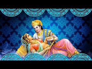 Radha Krishna Ji Graphics Video Background VFX [Animation] Fogy Blue HD 1080 Free