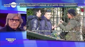 Zingaretti e i paparazzi Video | Mediaset Infinity