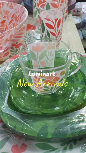 #luminarc new arrivals #kitchen #glassware #dinnerset #tumbler #bowls #jars #homedecor #ramadan #shopping #dhivehitiktok #tiktokmv #maldives