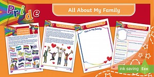 All About My Family (Ages 7 - 11)