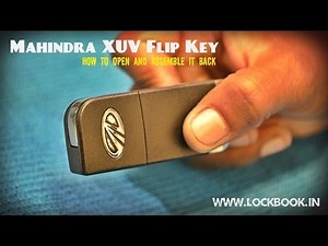 Mahindra XUV Flip Key