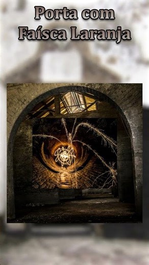 Door with Orange Sparkle - #backrooms #shorts