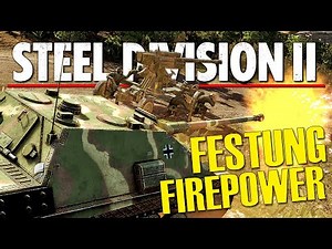 FIREFIGHTING with NEW FESTUNG DUNKIRCHEN in HUGE 10v10! | Steel Division 2 Gameplay