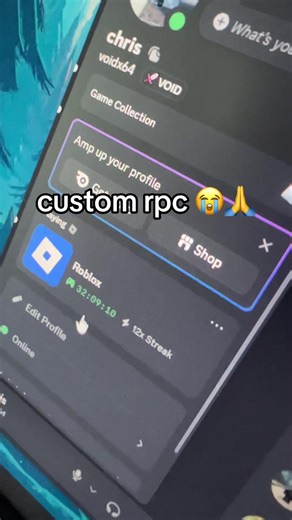 custom discord rpc is crazy #discord #techtok #python