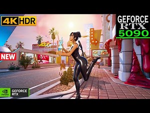 Fortnite Iconic Kim Kardashian Skin Gameplay | RTX 5090 4K MAX Graphics + Ray Tracing ON #fortnite