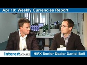 Weekly Currencies Report: HiFX Senior Dealer Daniel Bell (news with Gareth Vaughan)