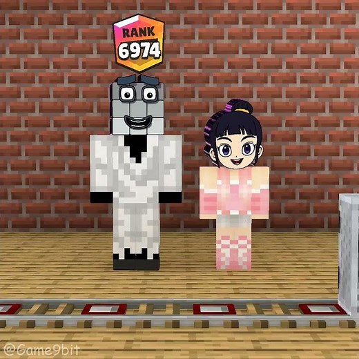 When Sprunki 9 and Sprunki Zoey guess the character singing in the box to level up their rank!