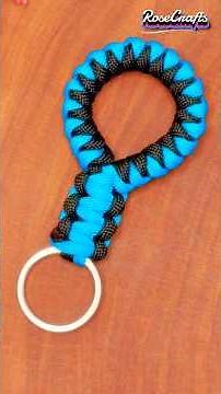 Quick and easy Paracord keychain #cool #design #paracord keychain #diy #craft #ideas #tutorial