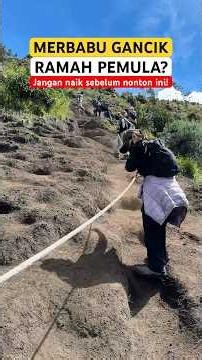 Merbabu via Gancik | endless false summits | hellish incline