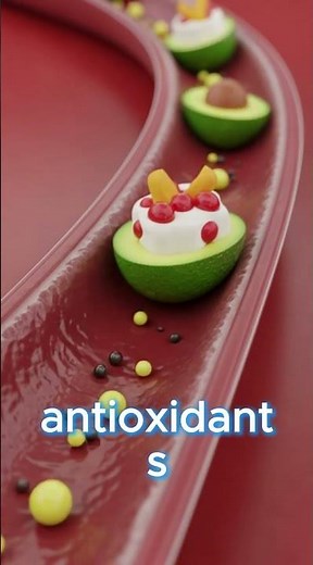 How Avocado Goes Into Your Stomach🥑