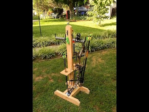 DIY 2X4 Bow Stand for the Archery Shooting Range