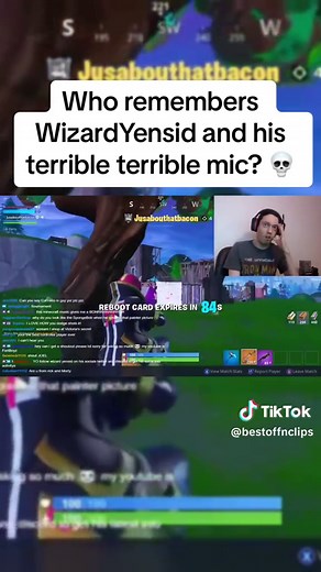 WizardYensid Mic Rage Moments in Fortnite