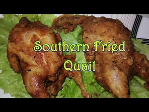 Southern Fried Quail/Batera - tasty