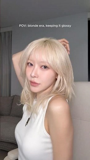[My Favorite Hair Care] This is the reason why Hunch's blonde hair stays so beautiful 👩🏼💫