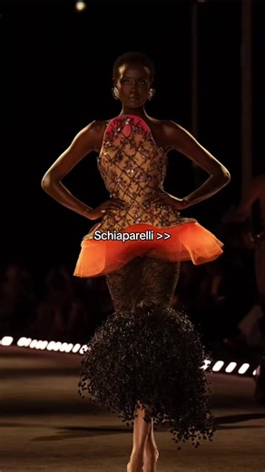 Schiaparelli blows my mind every time #creatorsearchinsights #schiaparelli #fashiontiktok #runway #fashiontok