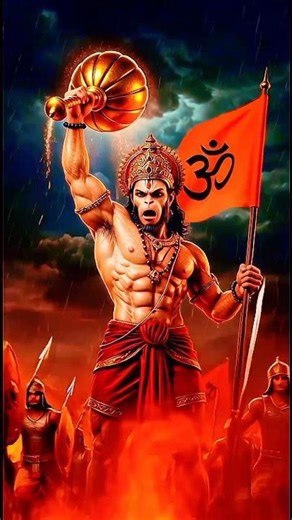 Hanuman Ji – The Real Warrior 🔱🔥 {Haluman Ji}!