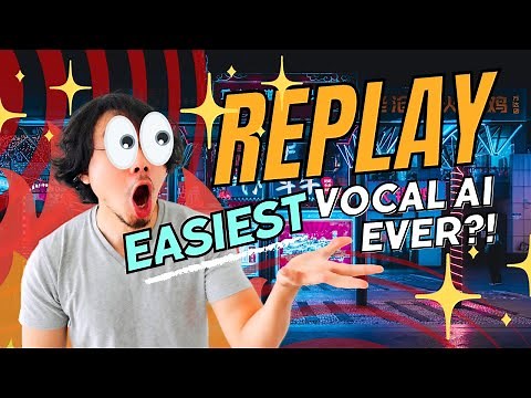 REPLAY - Introducing the Easiest Vocal A.I. Ever (No Python, No Colab!)