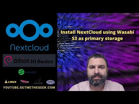 Configure NextCloud with Wasabi S3 as primary storage: Unlimited Cloud Storage at low price!
