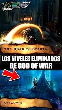 Los Niveles eliminados de God of War 2 tenían mucho AURA 🔥 #trytiger