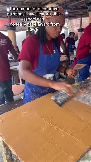 Exploring Decorative Paintings in Art School