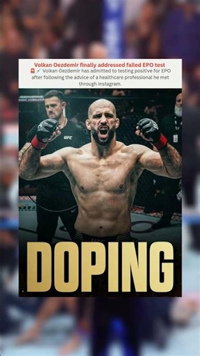 Volkan Oezdemir BREAKS SILENCE on Failed EPO Test 😳 | UFC Star Explains What Happened