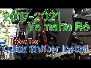 Quick Shifter Install on "2017-2021" Yamaha R6