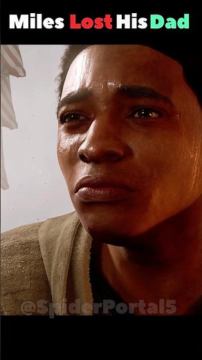 Miles Morales Lost His Dad 💔 #spiderman #milesmorales