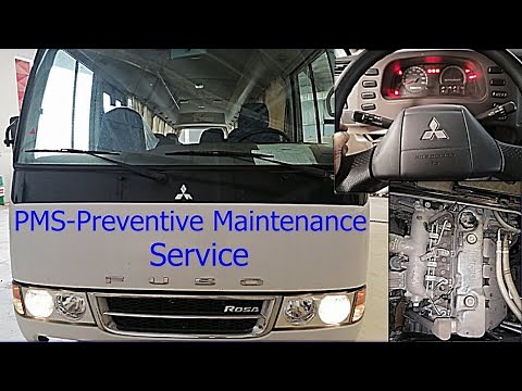 Mitsubishi Rosa Bus (PMS) Preventive Maintenance Service | GM AutoTech