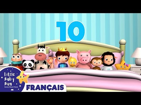 10 dans le lit | Comptines | LittleBabyBum!